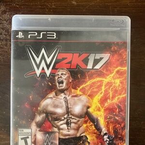 WWE 2017 PS3 (CASE ONLY)